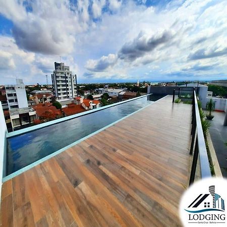 Apto Moderno Con Piscina De Borde Infinito Santa Cruz de La Sierra Exterior foto