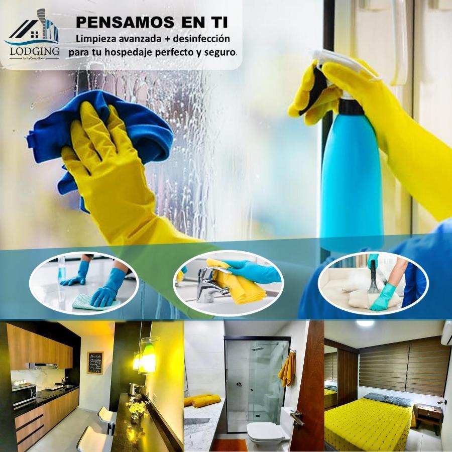 Apto Moderno Con Piscina De Borde Infinito Santa Cruz de La Sierra Exterior foto