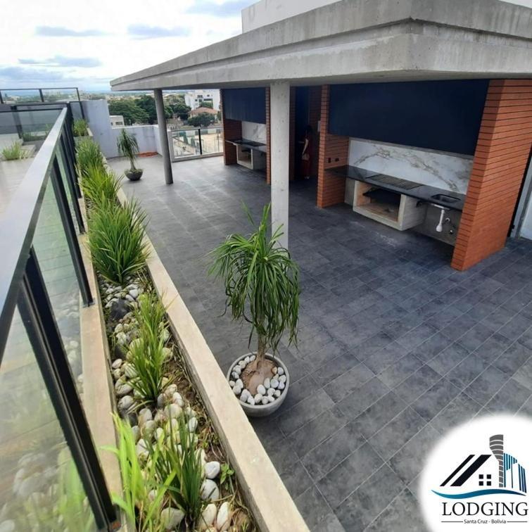Apto Moderno Con Piscina De Borde Infinito Santa Cruz de La Sierra Exterior foto